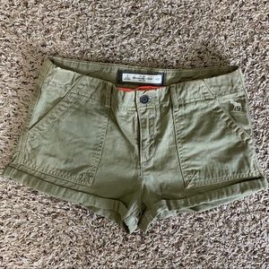 Abercrombie Green shorts